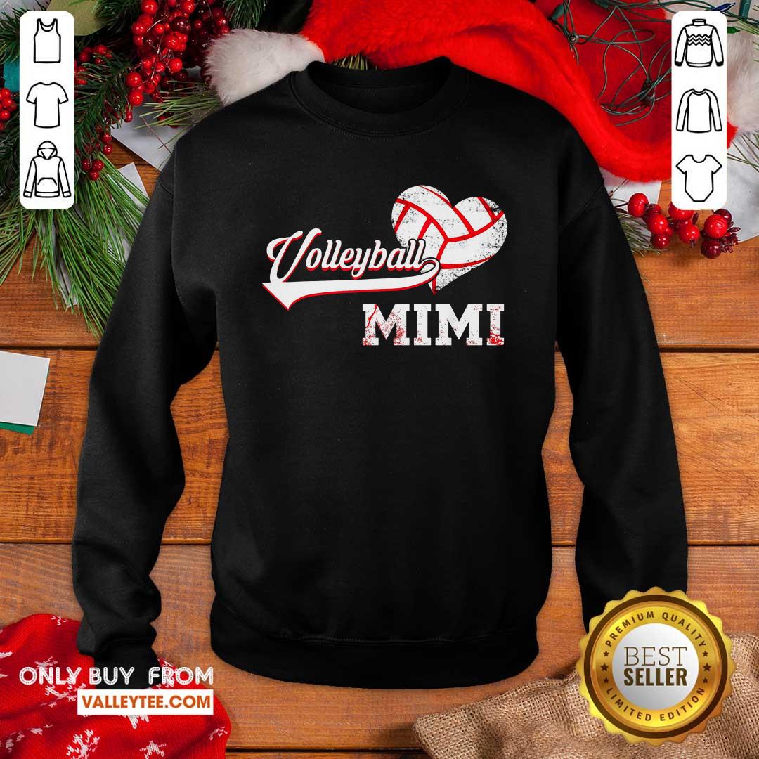 Happy Volleyball Mimi Heart Shirt - Image 5