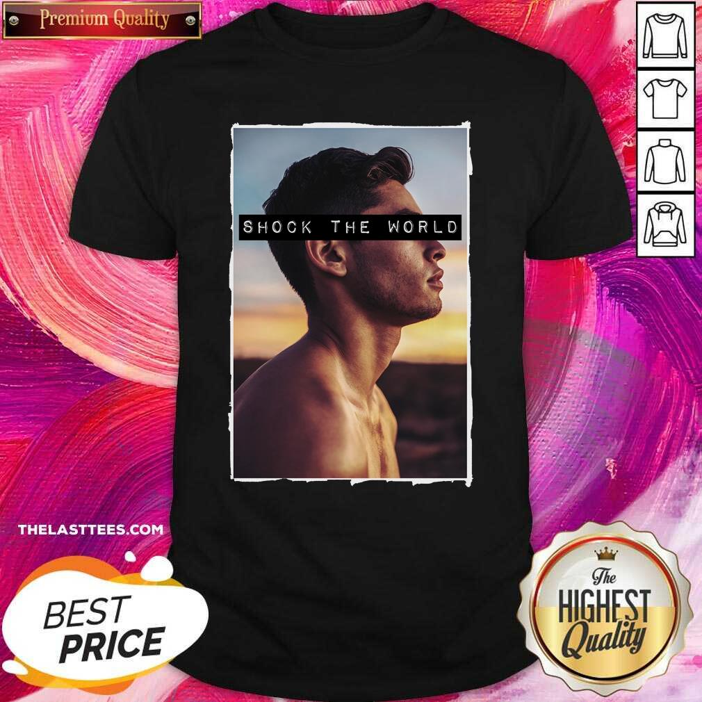 Awesome Ryan Garcia Reflection Shock The World Shirt