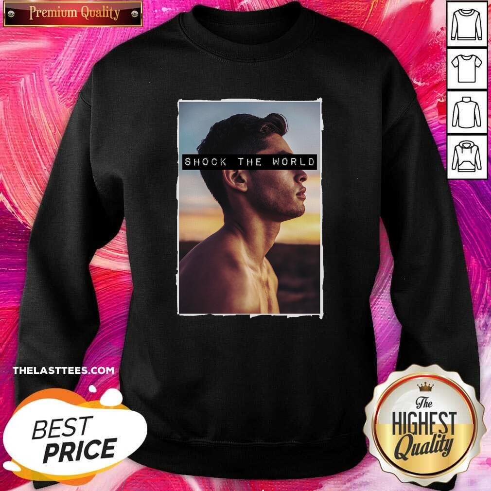 Awesome Ryan Garcia Reflection Shock The World Shirt - Image 3