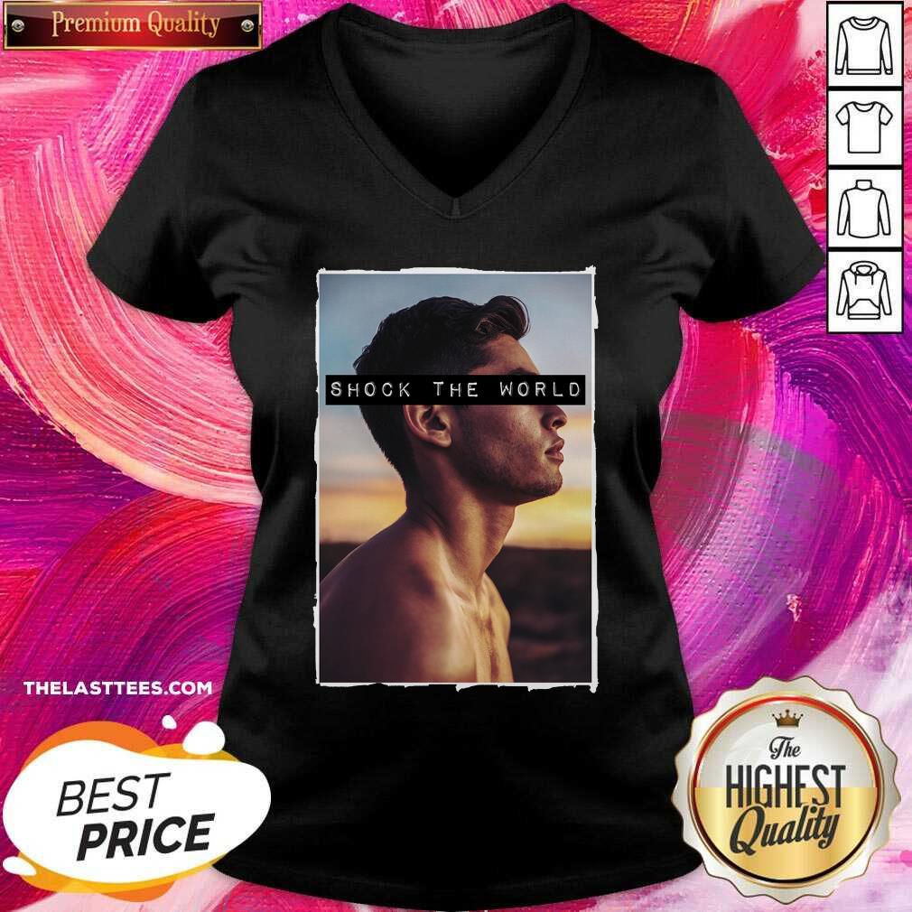 Awesome Ryan Garcia Reflection Shock The World Shirt - Image 5
