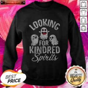 Alternative view of Top Ghosts Looking For Kindred Spirits Spooky Halloween Shirt