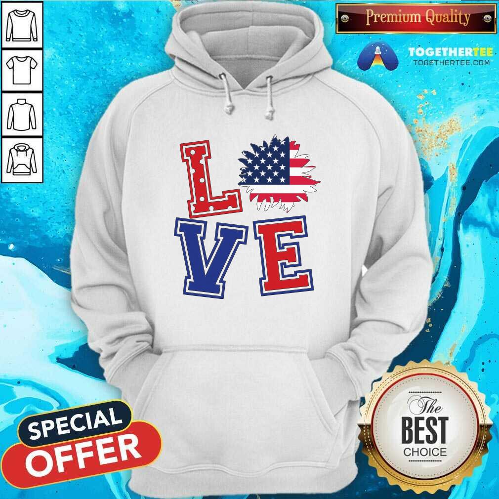 4th July Love Sunflower Shirt - Image 3