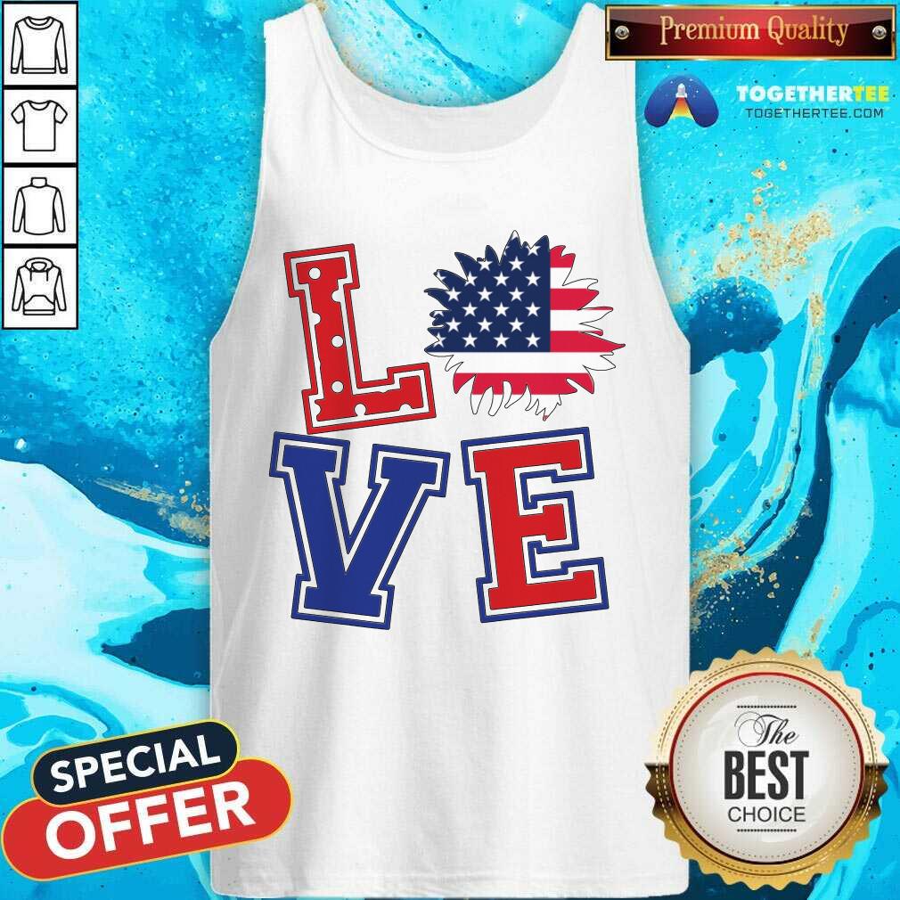 4th July Love Sunflower Shirt - Image 2