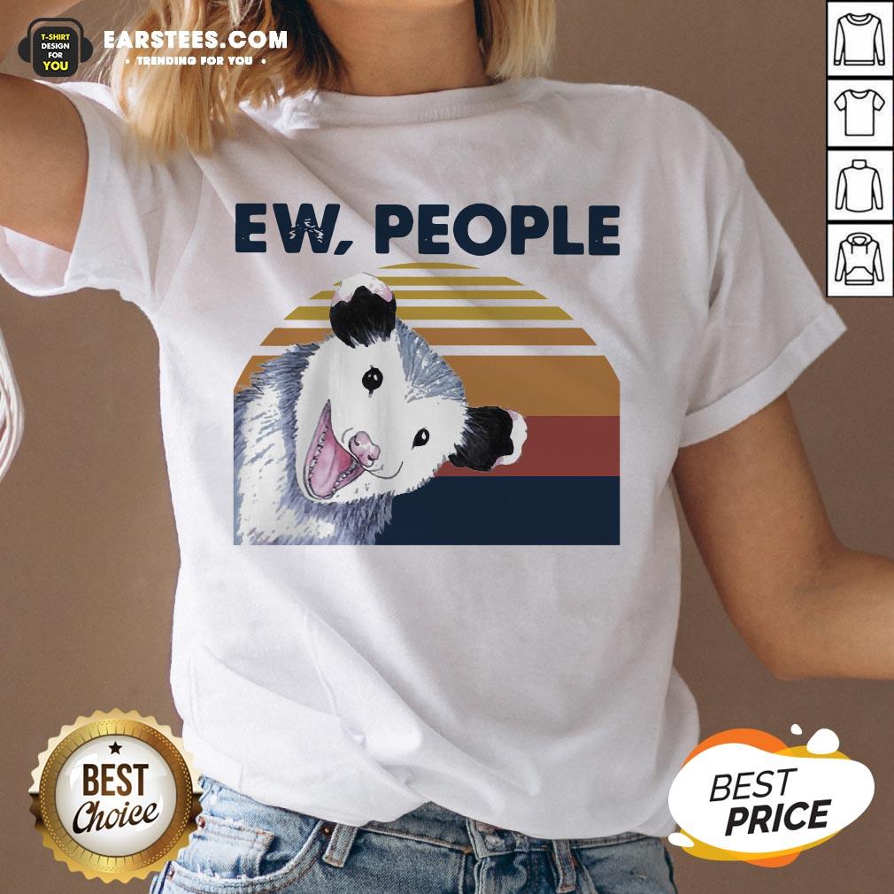 Perfect Vintage Ew People Possum Classic T-Shirt - Image 3