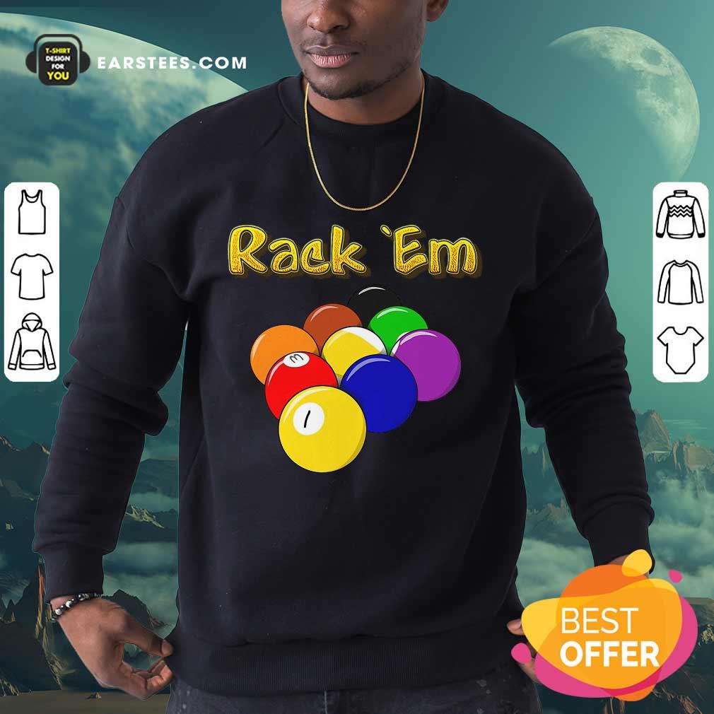 Hot Billiards Rack Em Shirt - Image 3