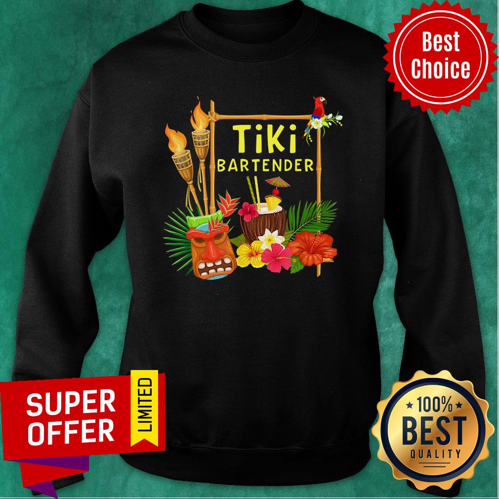 Tiki Bartender Hawaii Coktail Shirt - Image 4