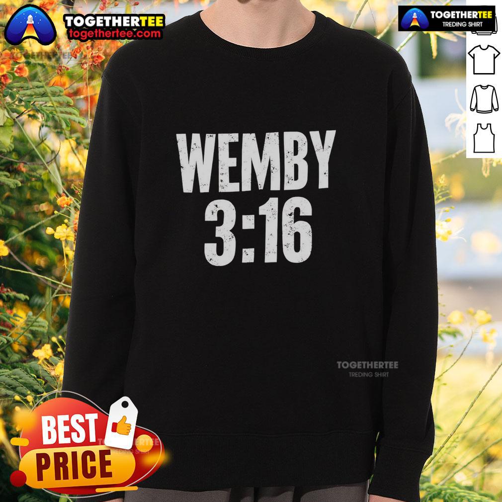 Nice Victor Wembanyama Wearing Wemby 3 16 T-Shirt - Image 5