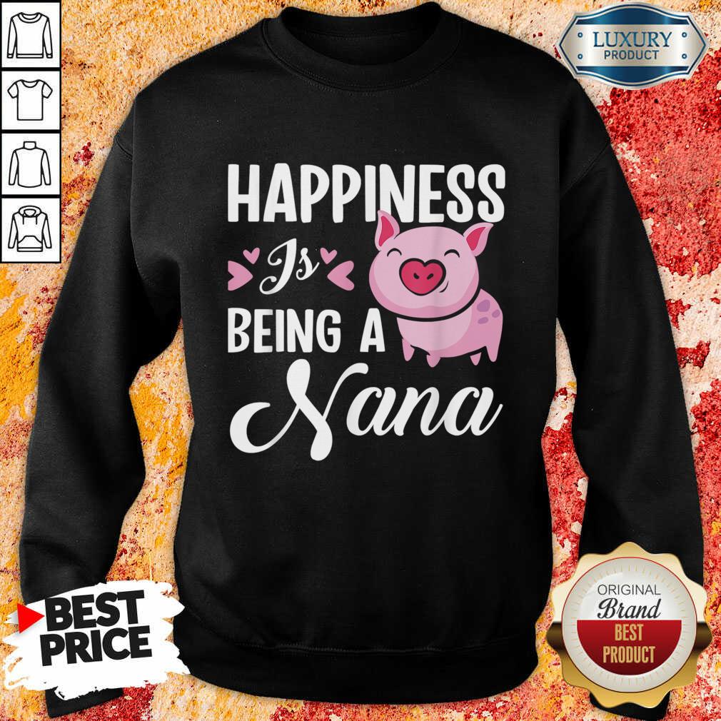 Happiness Is Being A Hana Pig Shirt - Image 3