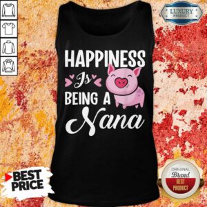 Alternative view of Happiness Is Being A Hana Pig Shirt