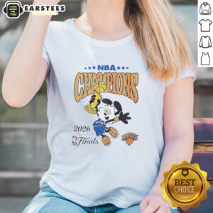 Alternative view of Pretty New York Knicks X Verdy 2026 NBA Championship Shirt