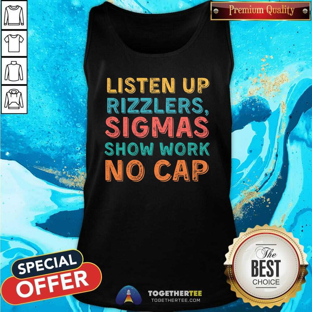 Hot Listen Up Rizzlers Middle School Gen Alpha Slang T-Shirt - Image 4