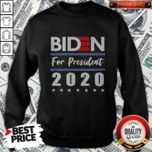 Alternative view of Nice Joe Biden For President 2020 Shirt