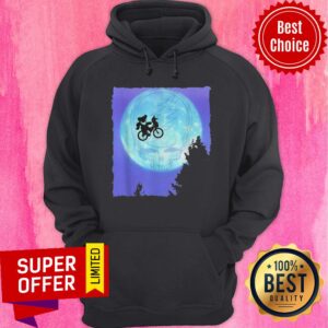 Alternative view of Official Bear Cycling The Moon Grateful Dead Shirt