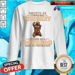 Alternative view of Papa Smooth As A Double Malt Whiskey Bourbon Perfection Shirt