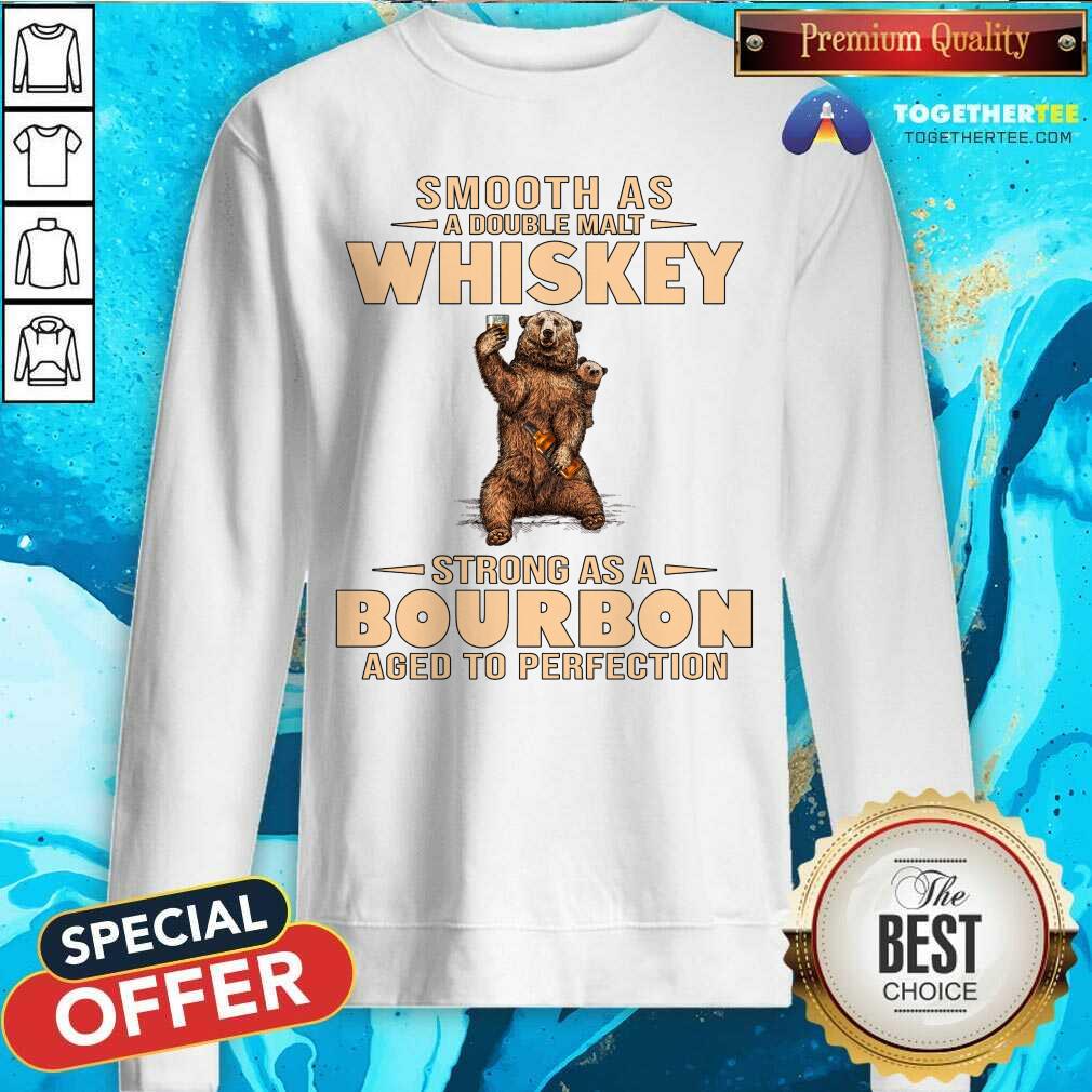 Papa Smooth As A Double Malt Whiskey Bourbon Perfection Shirt - Image 2
