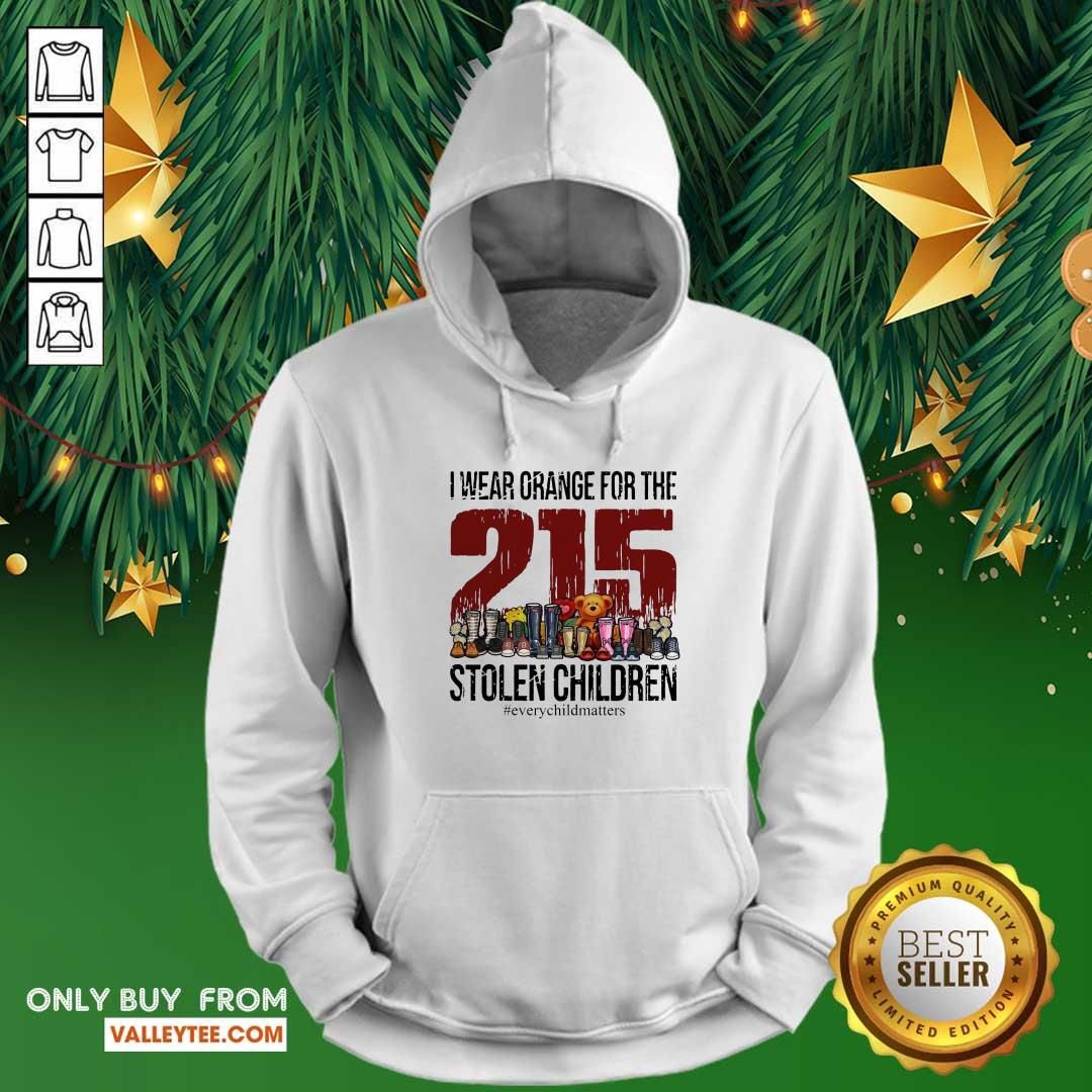 I Wear Orange For The 215 Stolen Children Shirt - Image 2