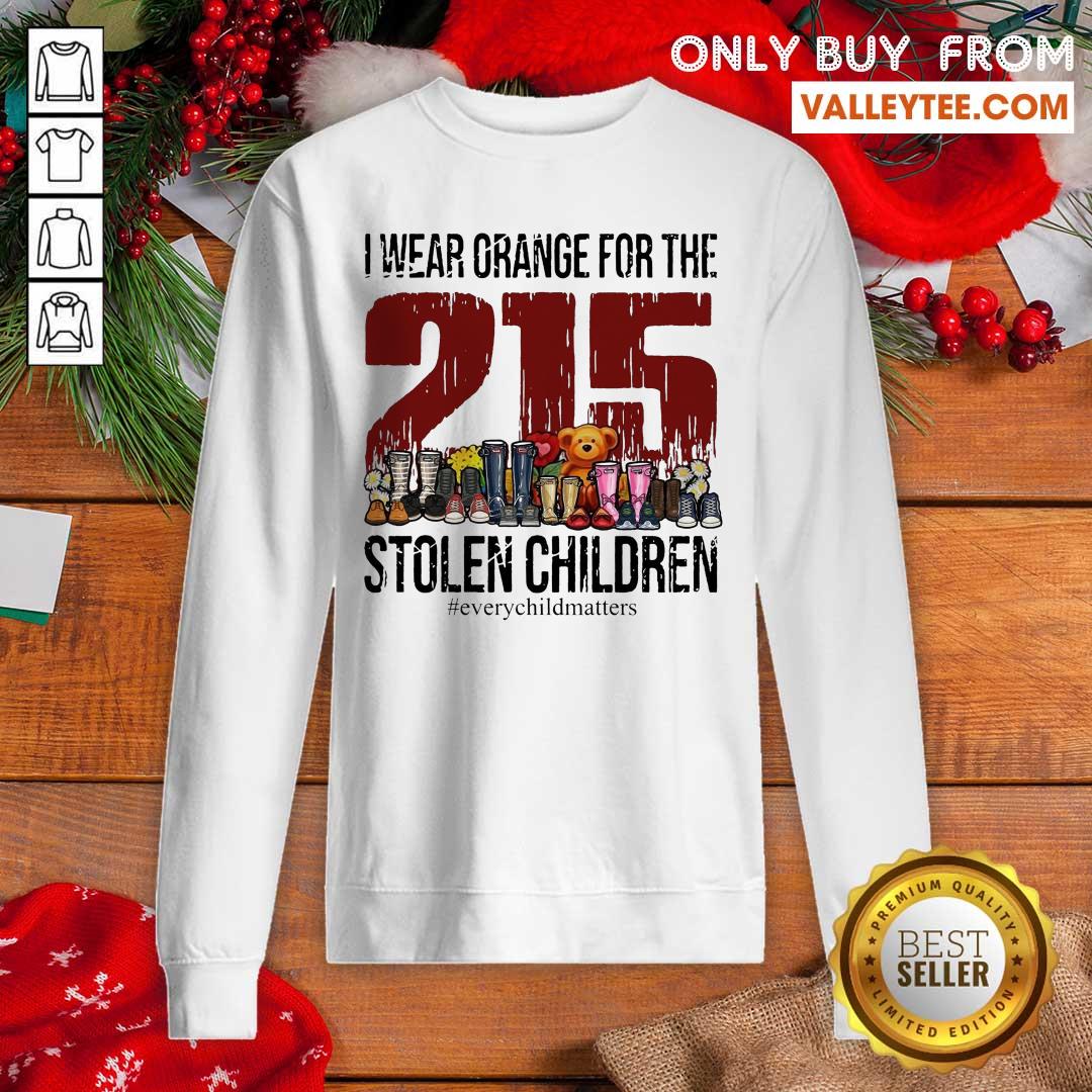I Wear Orange For The 215 Stolen Children Shirt - Image 5