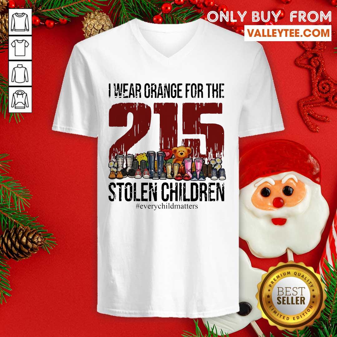 I Wear Orange For The 215 Stolen Children Shirt - Image 3