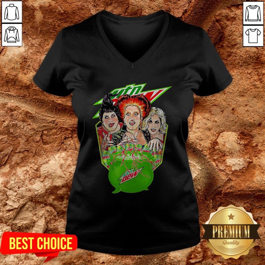 Hot Halloween Hocus Pocus Mtn Dew Shirt - Image 2
