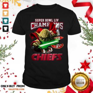 Top Yoda Super Bowl LIV Champions Kansas City Chiefs Shirt
