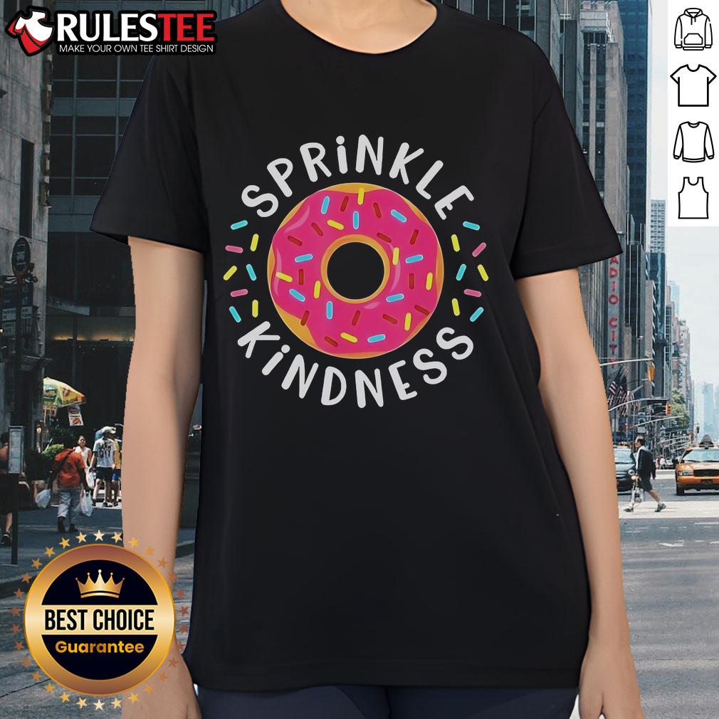 Awesome Sprinkle Kindness Donut T-Shirt - Image 3