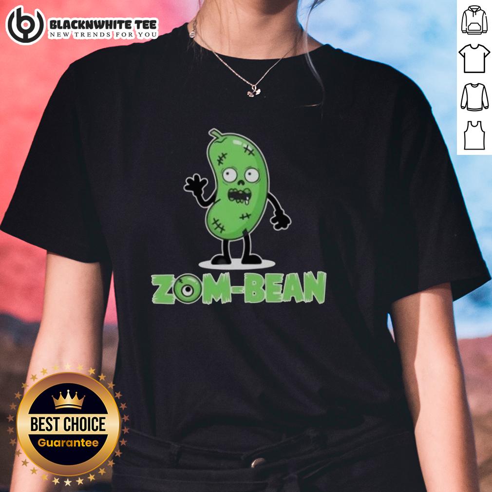 Official Zom-Bean Halloween Vegan T-Shirt - Image 3
