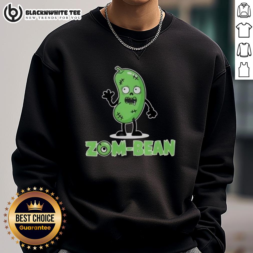 Official Zom-Bean Halloween Vegan T-Shirt - Image 5