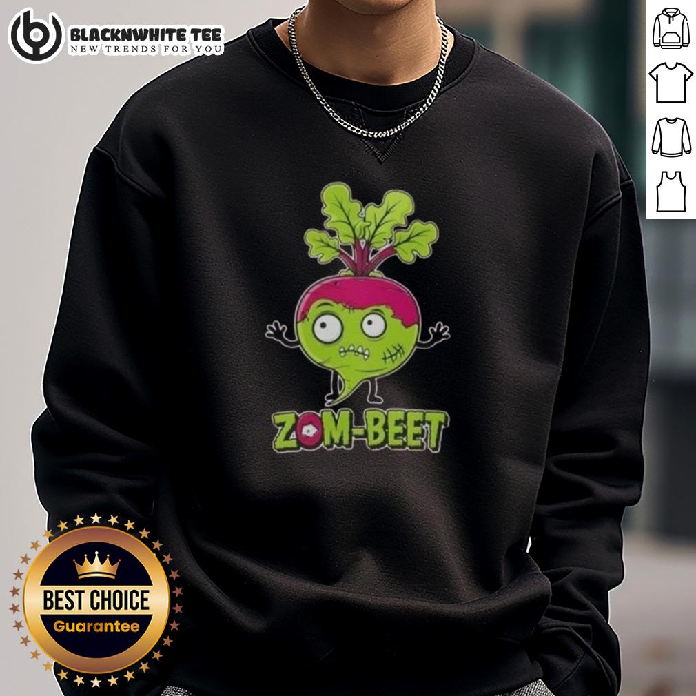 Official Zom-Beet Halloween Vegan T-Shirt - Image 5