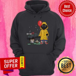 Alternative view of Chucky Georgie Denbrough Oh Shit IT Meow Shirt