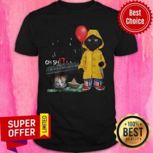 Chucky Georgie Denbrough Oh Shit IT Meow Shirt