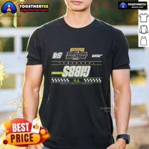 Official TY Gibbs Checkered 2025 NASCAR Cup Series In-Season Challenge Winner T-Shirt