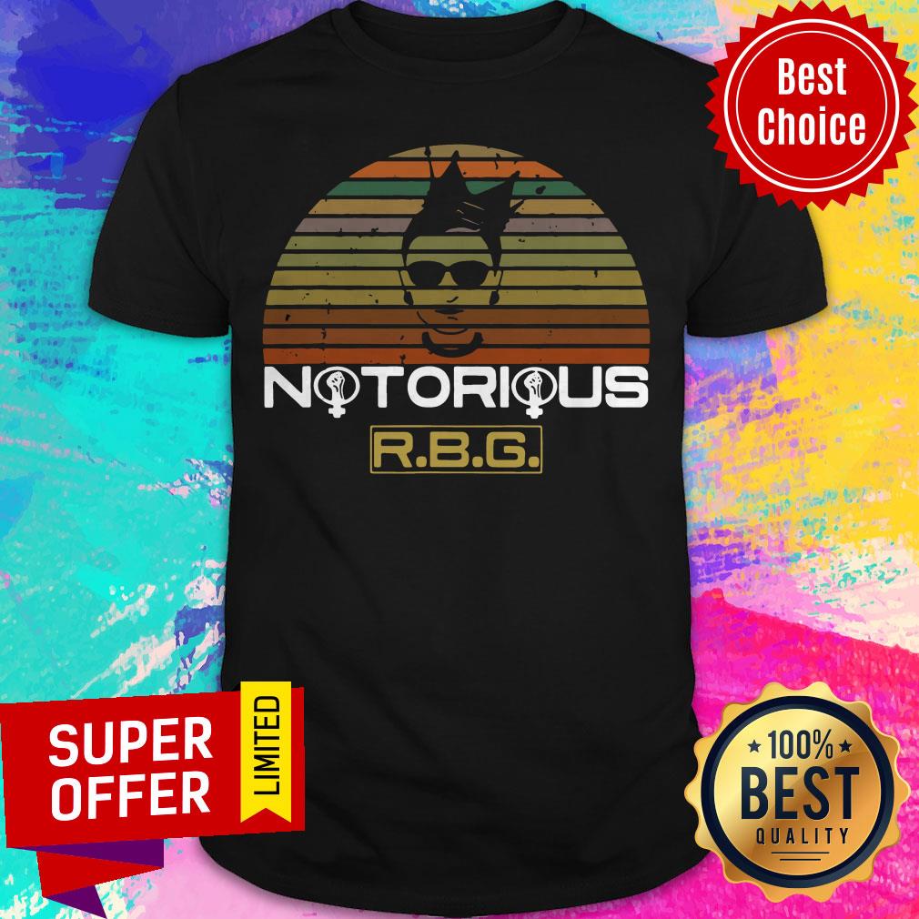 Funny Ruth Bader Ginsburg Notorious RBG Vintage Shirt