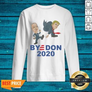 Alternative view of Sweet Bye Don Joe Biden Kick Trump 2020 Shirt