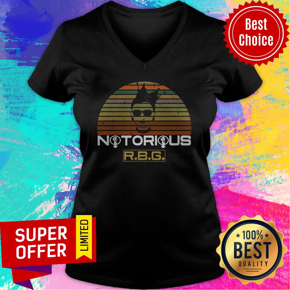 Funny Ruth Bader Ginsburg Notorious RBG Vintage Shirt - Image 4