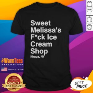 Original Sweet Melissa's Fck Ice Cream Shop Ithaca Ny T-Shirt