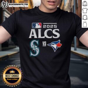 Top Toronto Blue Jays vs Seattle Mariners 2025 ALCS Baseball Matchup T-Shirt