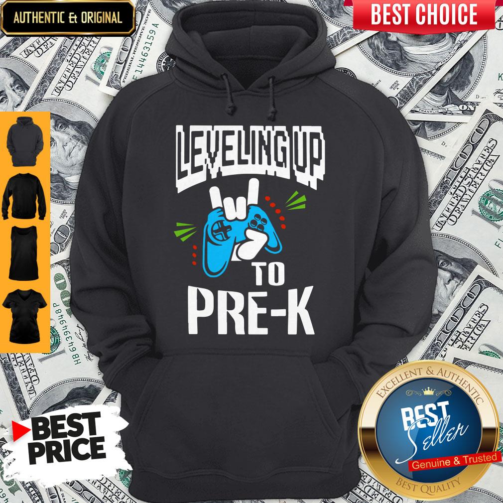 Nice Leveling Up To Pre K Shirt - Image 5