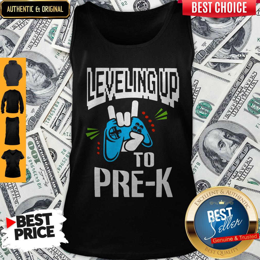 Nice Leveling Up To Pre K Shirt - Image 3
