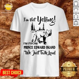 Cute I’m Not Yelling I’m From Prince Edward Island We Just Talk Loud Shirt