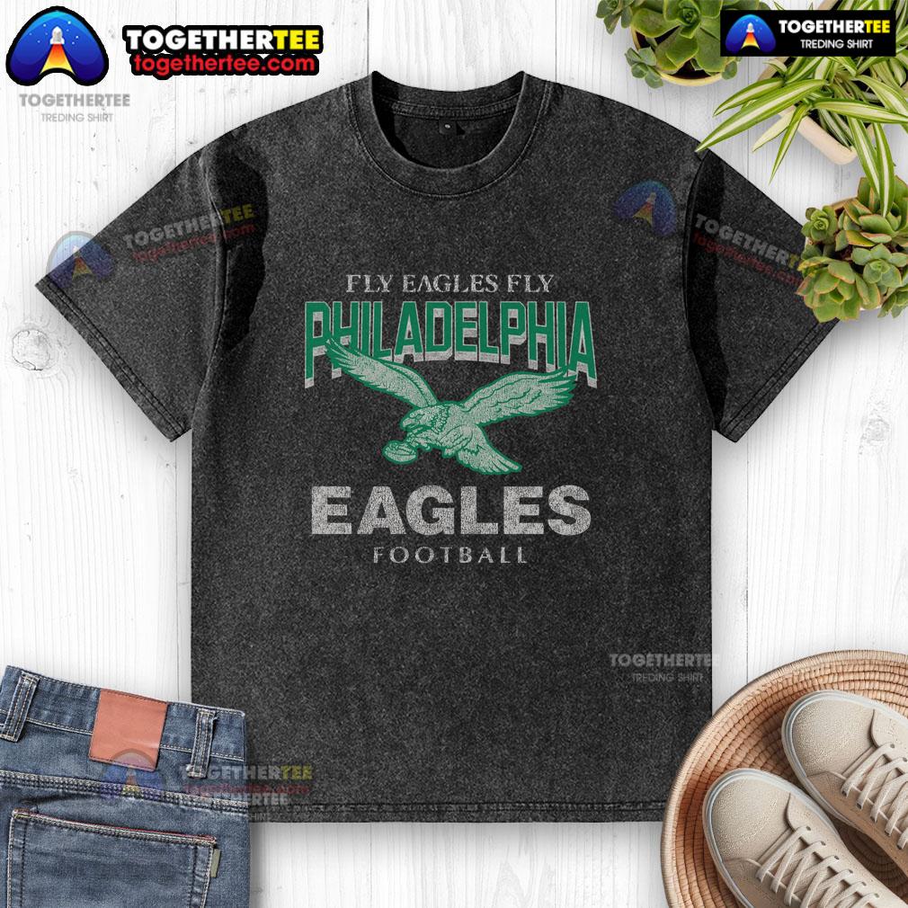 Awesome Philadelphia Eagles Historic Head On T-Shirt - Image 6