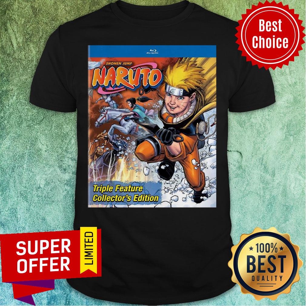 Funny Shonen Jump Naruto Triple Feature Collector’s Edition Shirt