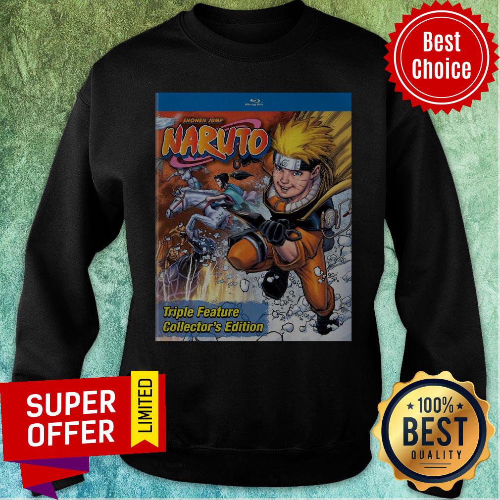 Funny Shonen Jump Naruto Triple Feature Collector’s Edition Shirt - Image 2