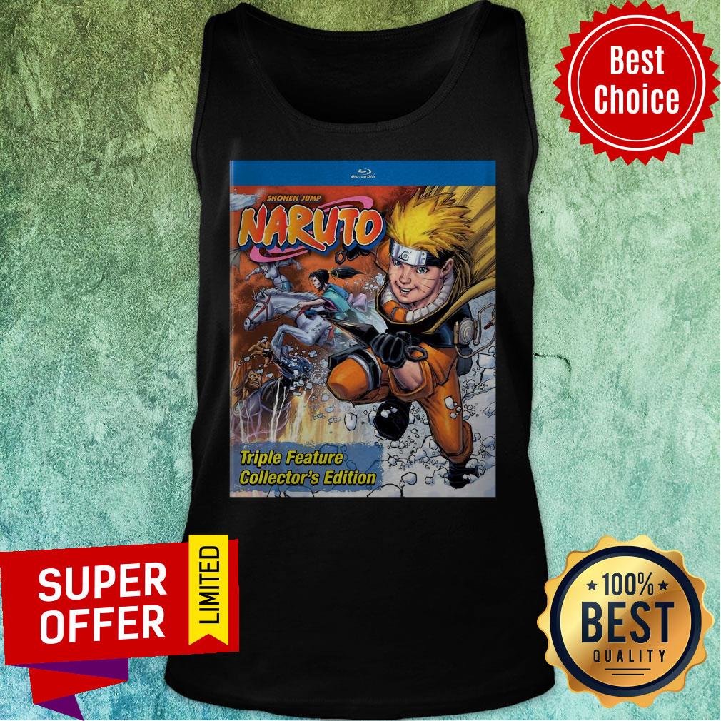 Funny Shonen Jump Naruto Triple Feature Collector’s Edition Shirt - Image 4