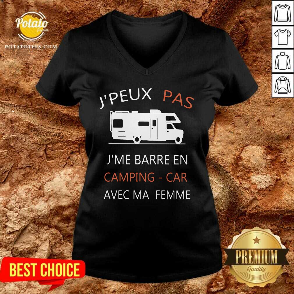 J’peux Pas J’me Barre En Camping Car Avec Ma Femme Shirt - Image 2
