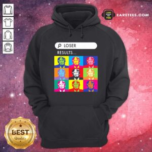 Alternative view of Funny Loser Resuits Search Donald Trump Andy Warhol Shirt