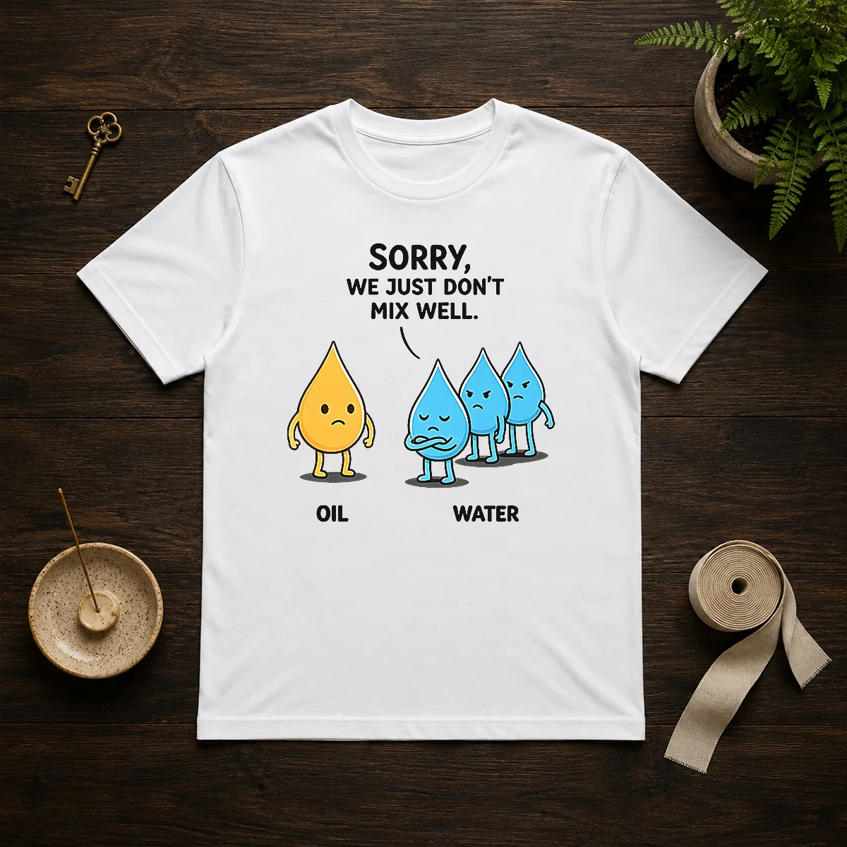 Pretty Sorry We Just Don'T Mix Well Geek Shirt