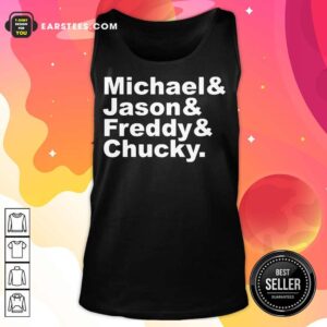 Alternative view of Top Michael Jason Freddy Chucky Shirt