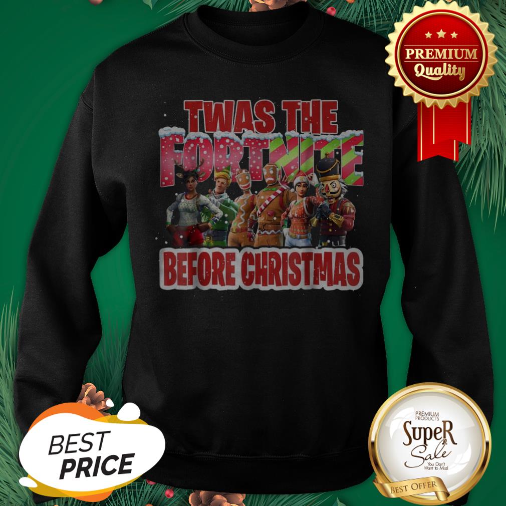 Official Twas The Fornite Before Christmas Shirt - Image 4