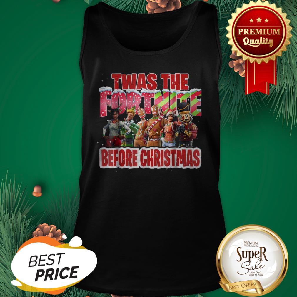 Official Twas The Fornite Before Christmas Shirt - Image 3