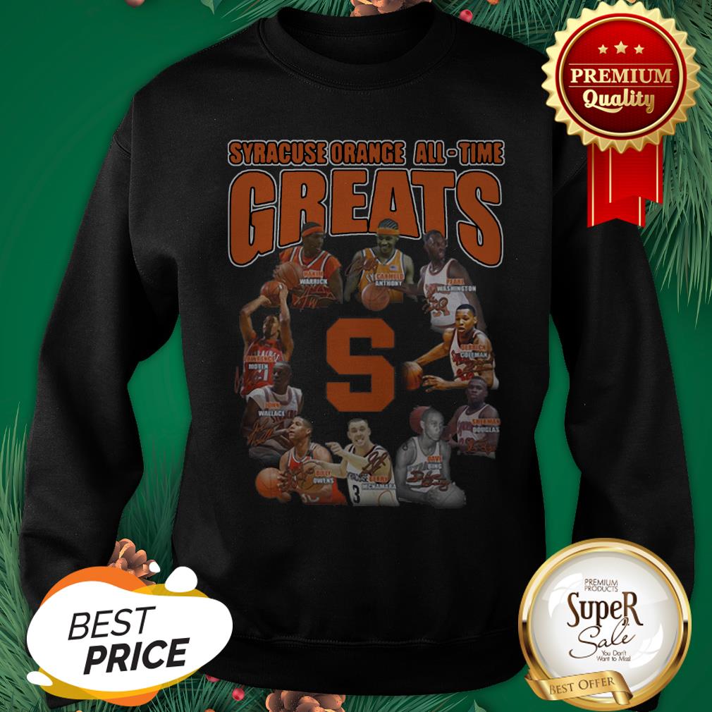 Syracuse Orange All Time Greats All Signature Shirt - Image 4
